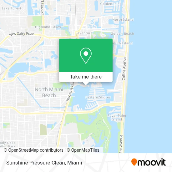 Sunshine Pressure Clean map