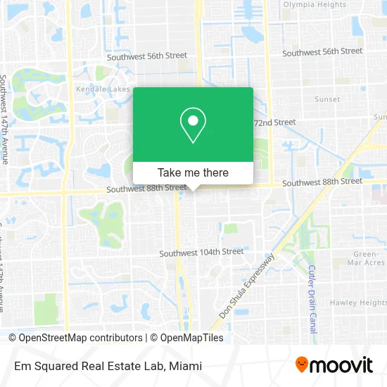 Em Squared Real Estate Lab map