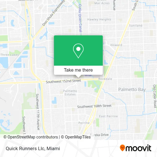 Quick Runners Llc map
