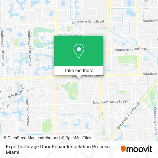 Experts Garage Door Repair Installation Process map