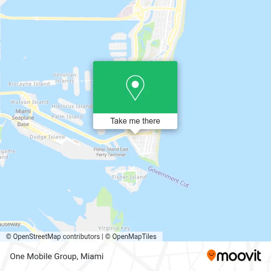 One Mobile Group map
