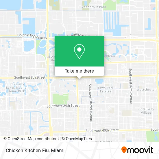 Chicken Kitchen Fiu map