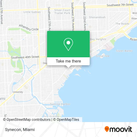 Synecon map