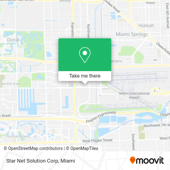 Star Net Solution Corp map