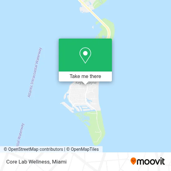 Core Lab Wellness map