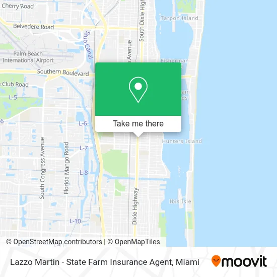 Lazzo Martin - State Farm Insurance Agent map