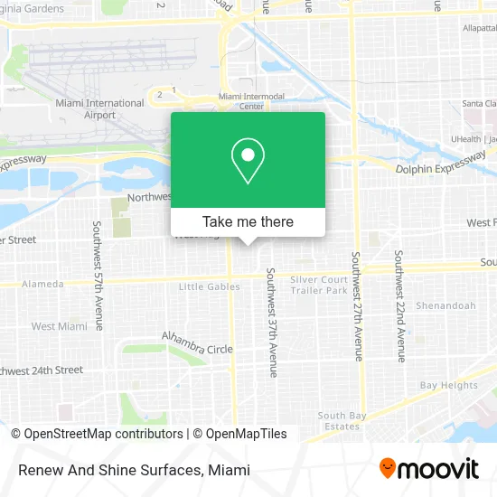 Renew And Shine Surfaces map