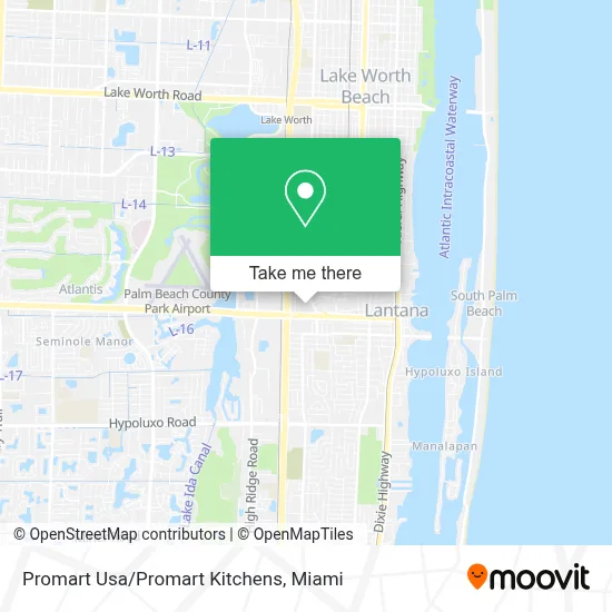Promart Usa/Promart Kitchens map