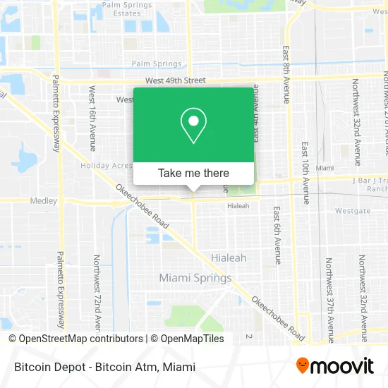 Bitcoin Depot - Bitcoin Atm map