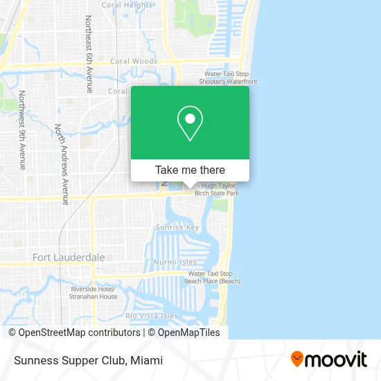 Sunness Supper Club map