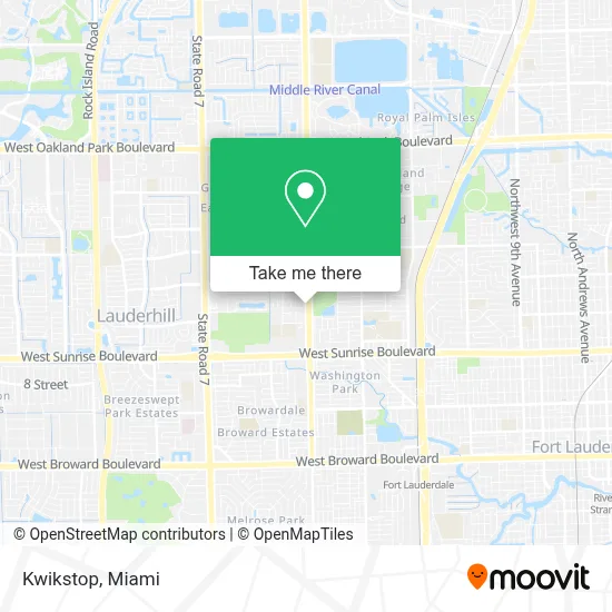 Kwikstop map