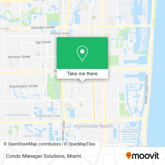 Condo Manager Solutions map