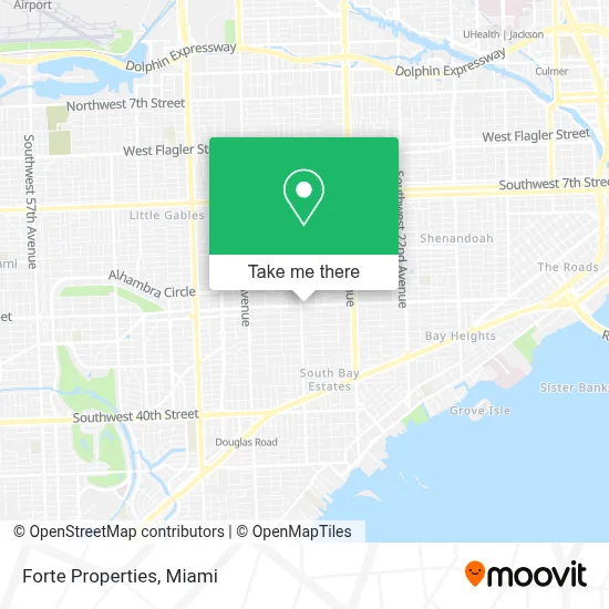 Forte Properties map