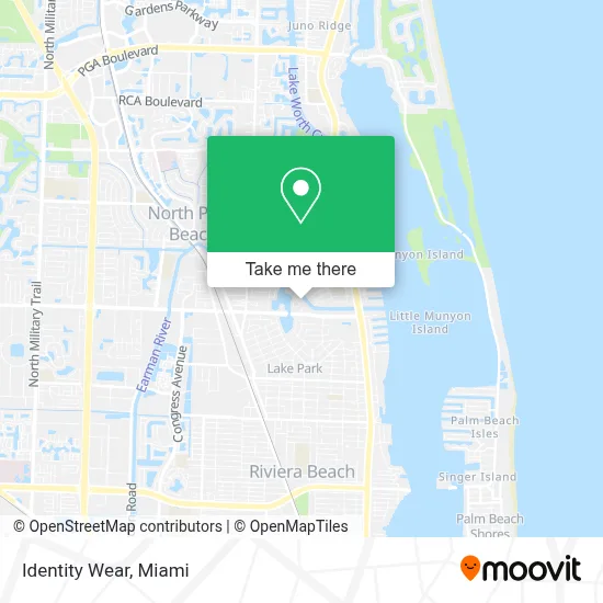 Identity Wear map