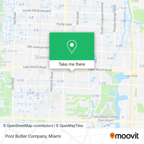 Pool Butler Company map