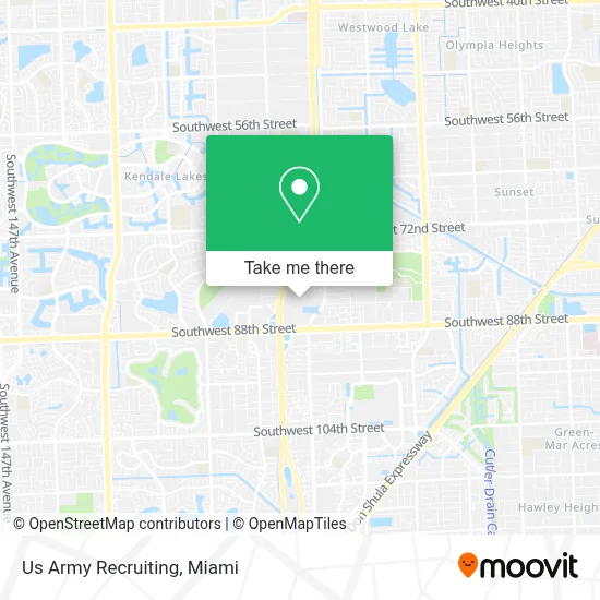 Us Army Recruiting map