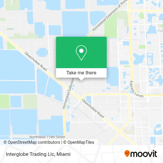 Interglobe Trading Llc map