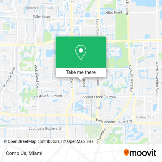 Comp Us map
