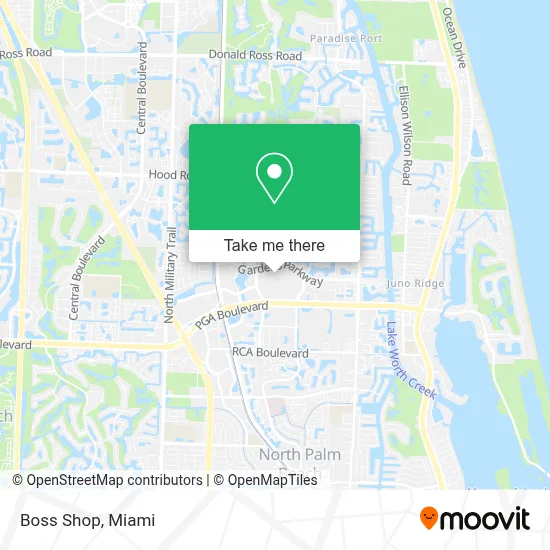 Boss Shop map