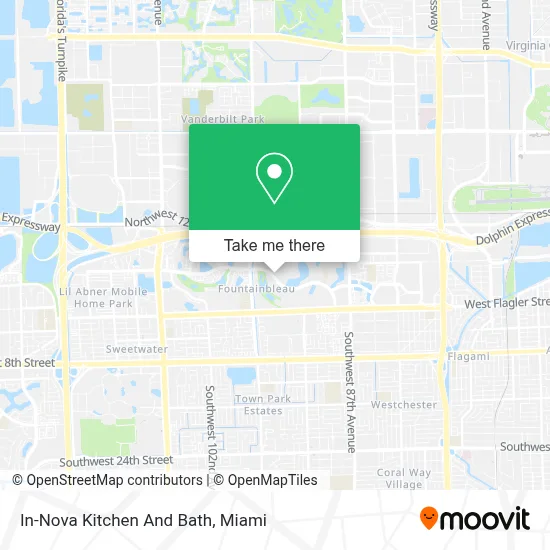In-Nova Kitchen And Bath map
