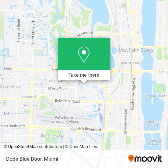 Dode Blue Door map