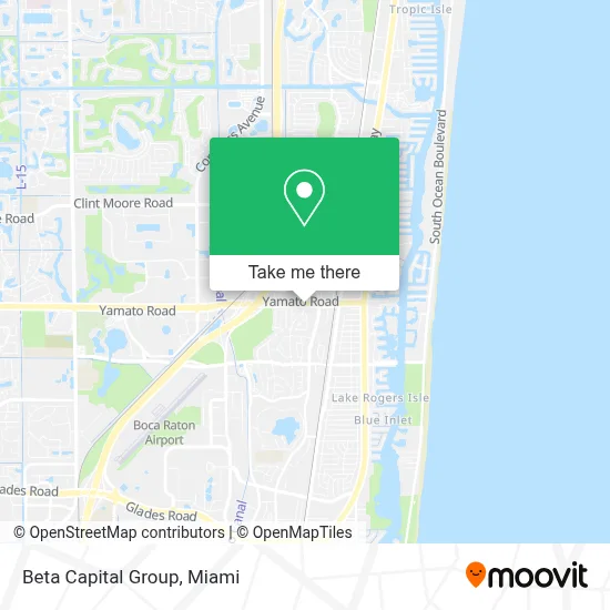 Beta Capital Group map