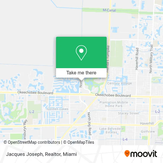 Jacques Joseph, Realtor map