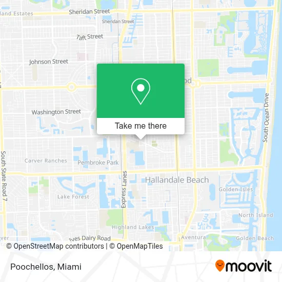 Poochellos map