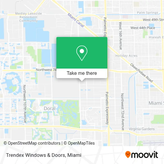 Trendex Windows & Doors map