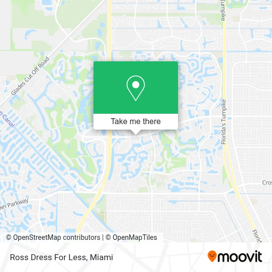 Ross Dress For Less map