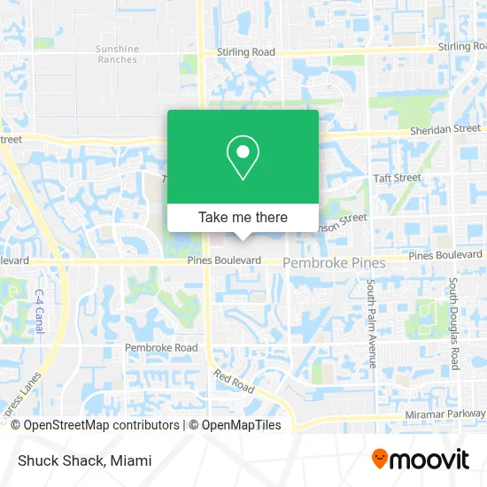 Shuck Shack map