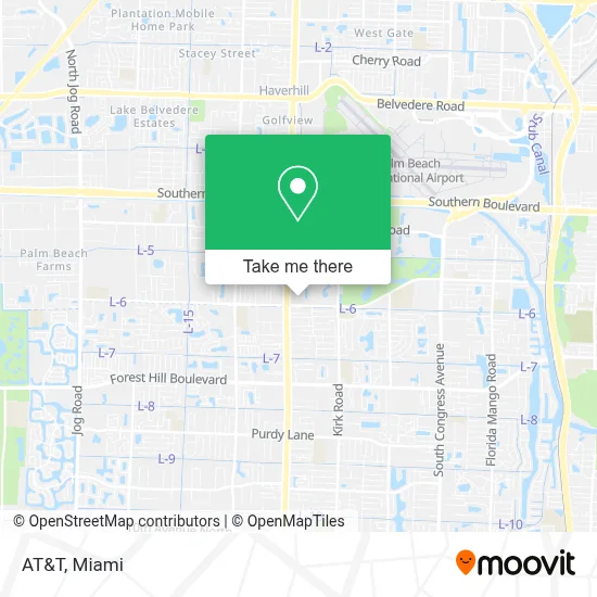 At&T map