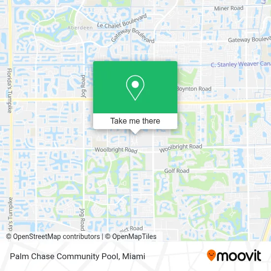 Palm Chase Community Pool map