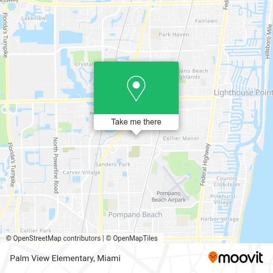 Palm View Elementary map