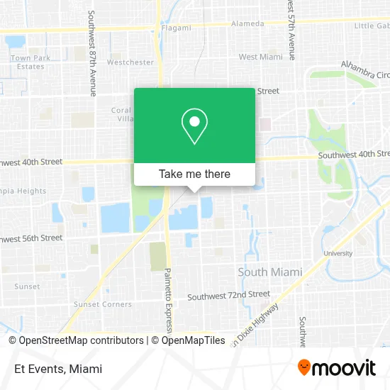 Et Events map