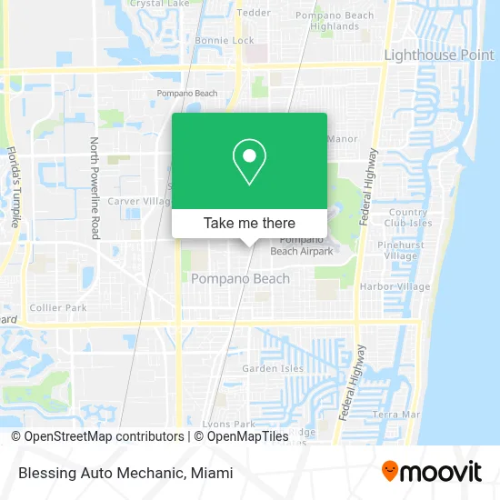 Blessing Auto Mechanic map