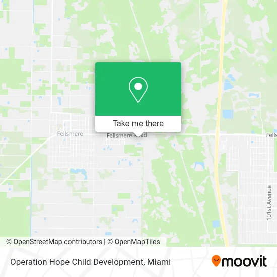 Operation Hope Child Development map