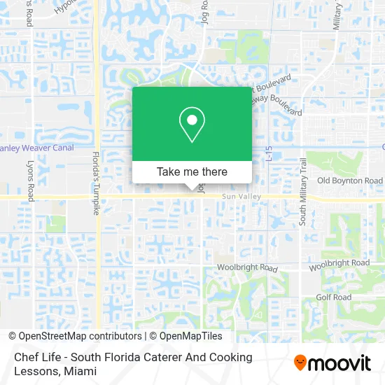 Chef Life - South Florida Caterer And Cooking Lessons map