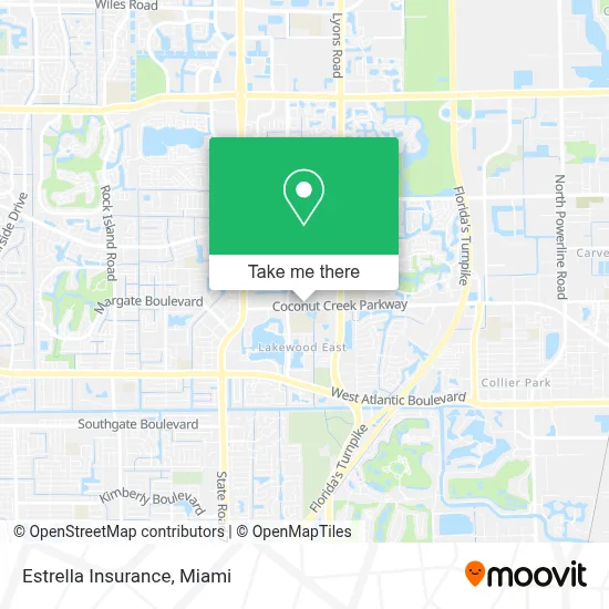 Estrella Insurance map