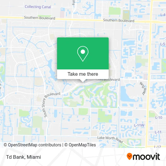 Td Bank map