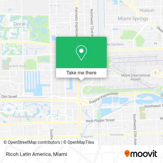 Ricoh Latin America map