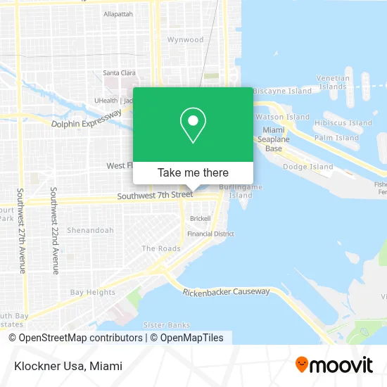 Klockner Usa map