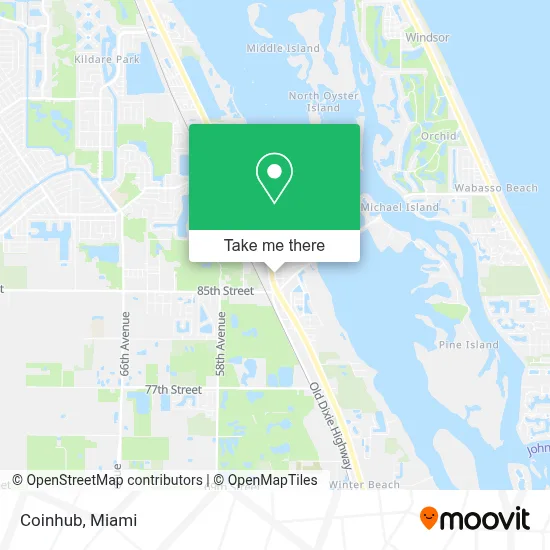 Coinhub map