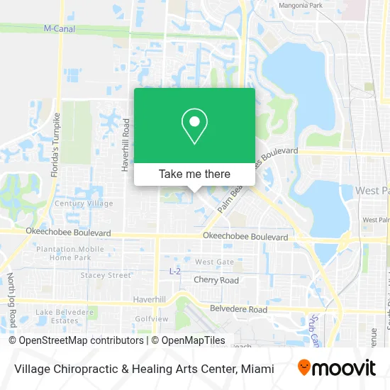 Village Chiropractic & Healing Arts Center map