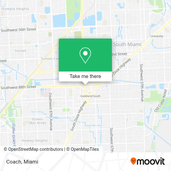 Coach map