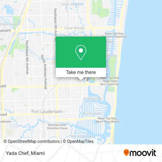 Yada Chef map