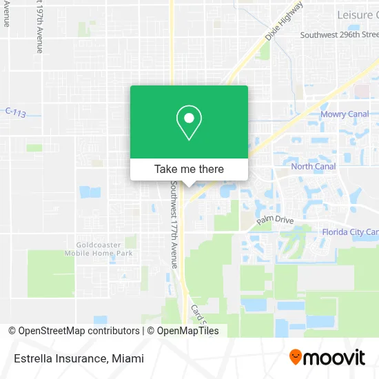 Estrella Insurance map