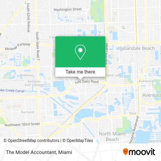 The Model Accountant map