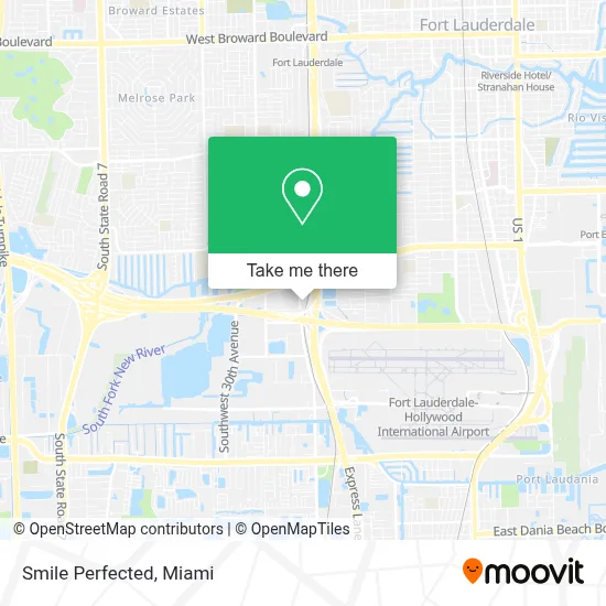 Smile Perfected map