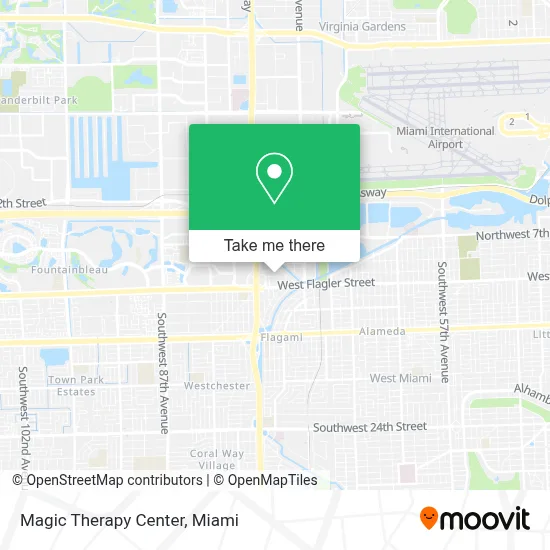 Magic Therapy Center map